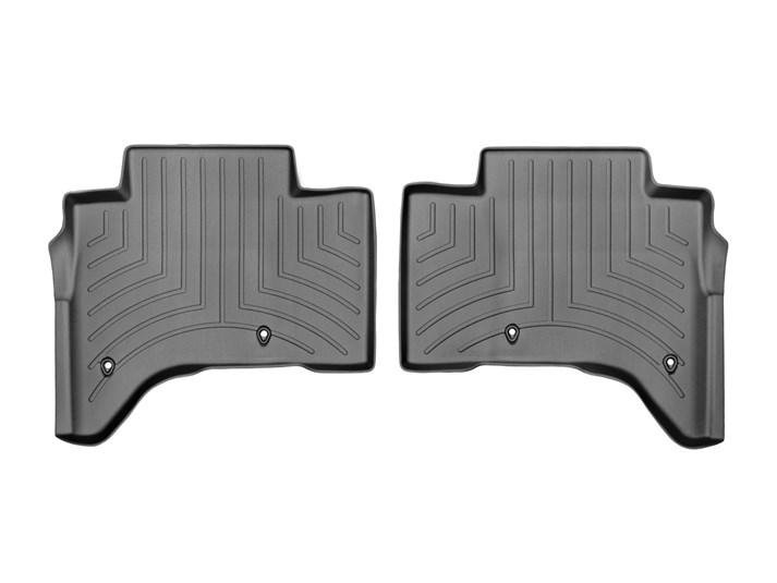 Ковры резиновые WeatherTech Range Rover  2013-2018 задние черные ( с консолью ) фото