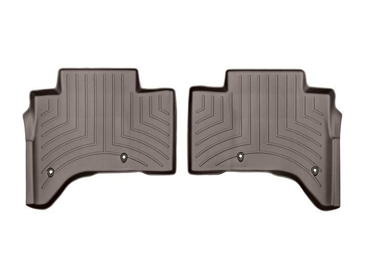 Ковры резиновые WeatherTech Range Rover  2013-2018 задние какао ( с консолью ) фото