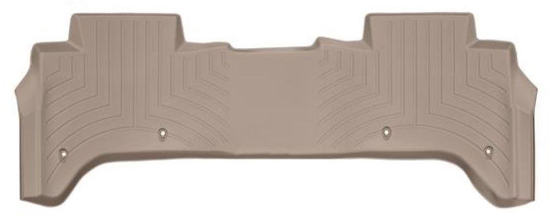 Ковры резиновые WeatherTech Range Rover  2013-2018 задний бежевый ( без консоли ) фото