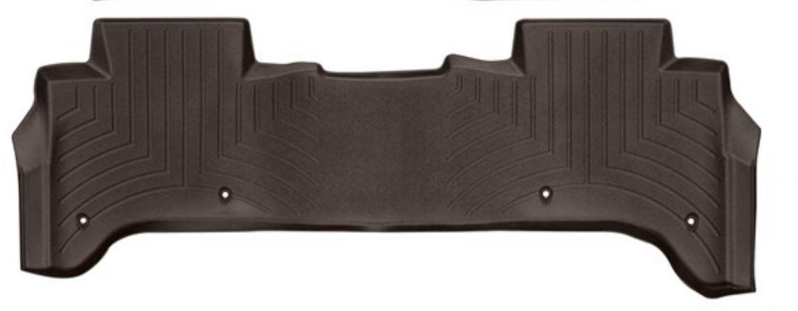 Ковры резиновые WeatherTech Range Rover  2013-2018 задний какао ( без консоли ) фото