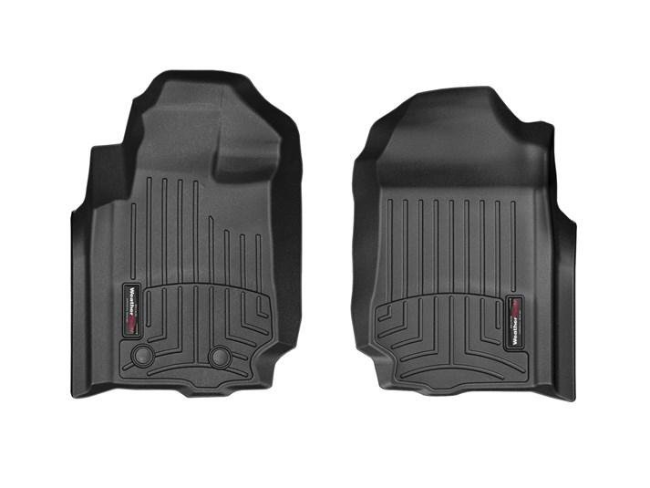 Ковры резиновые WeatherTech Ford Ranger 12+ передние черные фото