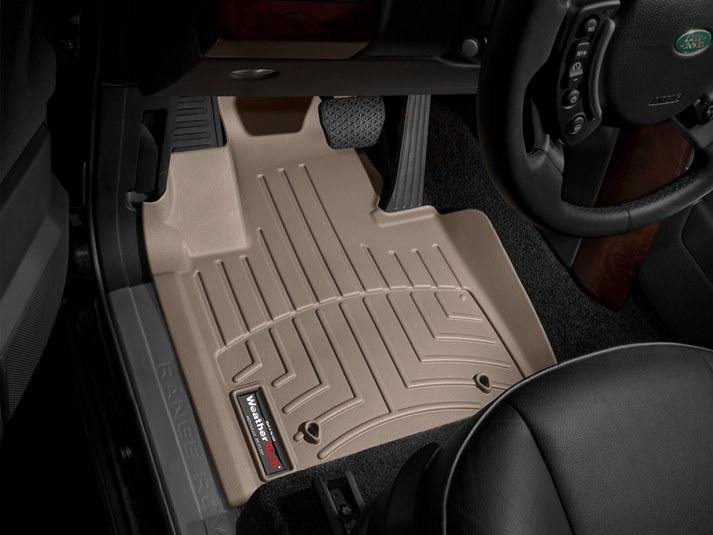 Ковры резиновые WeatherTech Range Rover  2010-2010 передние бежевые фото