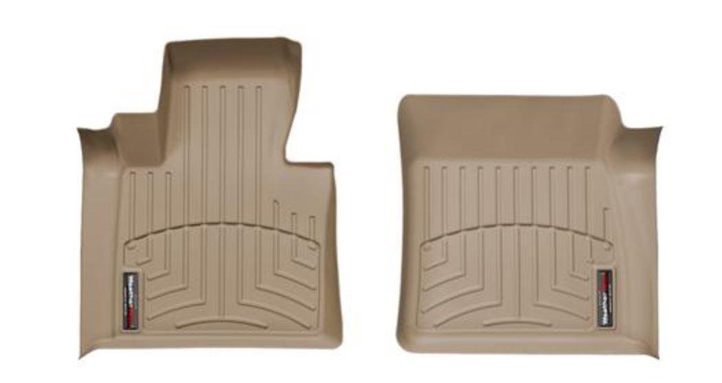 Ковры резиновые WeatherTech Range Rover  2003-2009 передние бежевые фото