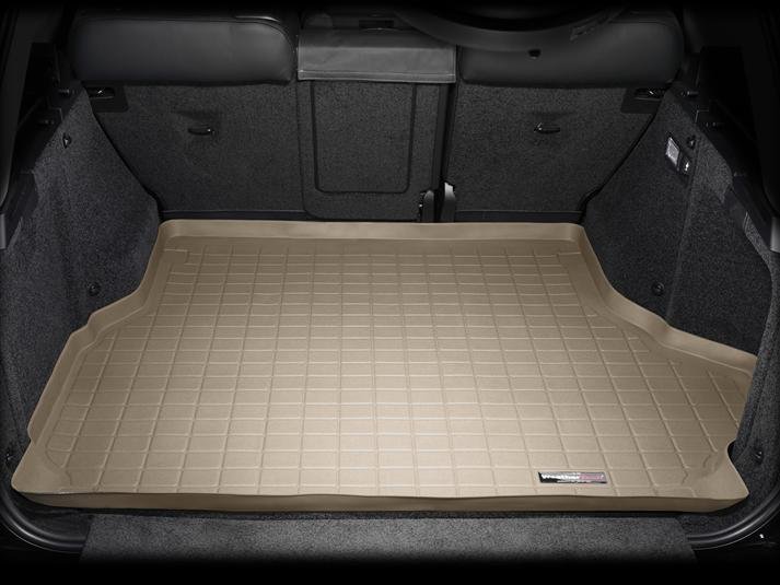Ковры резиновые WeatherTech Range Rover  2003-2006 в багажник бежевый фото