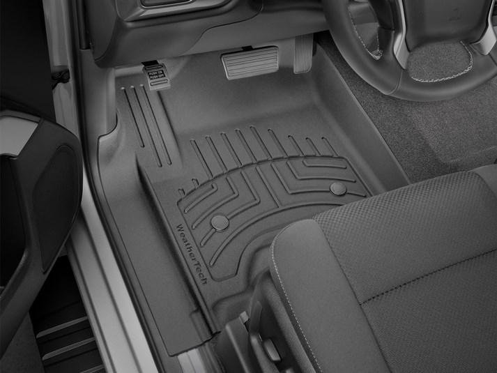 Ковры резиновые WeatherTech 3D Toyota RAV4  2013-2018 передние черные фото