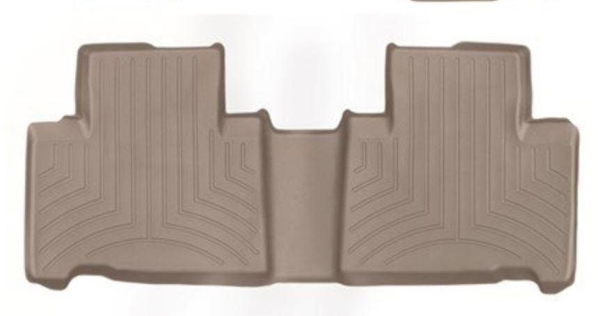 Ковры резиновые WeatherTech Toyota RAV4 HYBRID   2013-2018 задние бежевые фото