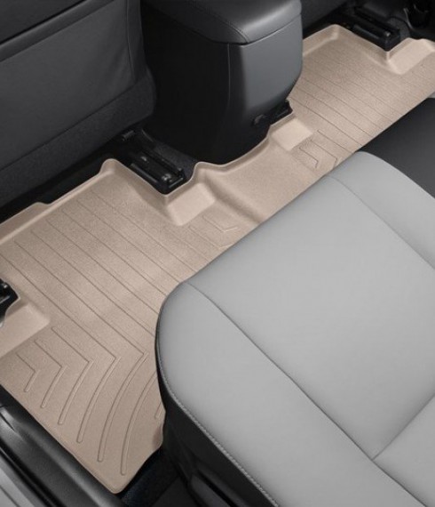 Ковры резиновые WeatherTech Toyota RAV4 HYBRID   2013-2018 задние бежевые фото