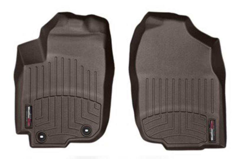 Ковры резиновые WeatherTech Toyota RAV4  2013-2018 передние какао фото