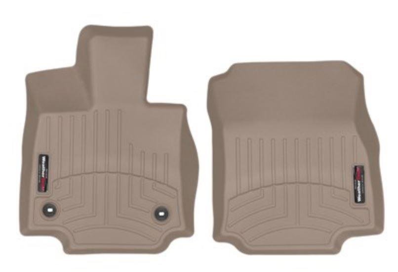 Ковры резиновые WeatherTech Toyota RAV4  2019+ передние бежевые фото