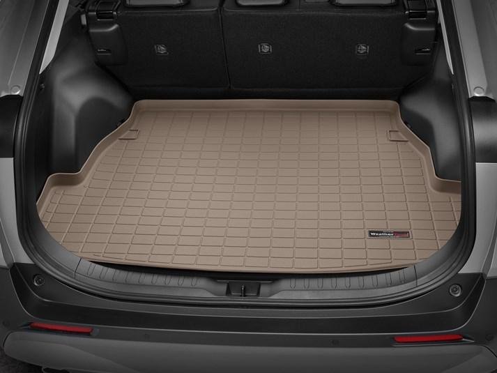 Ковры резиновые WeatherTech Toyota RAV4 2019+ в багажник бежевый фото