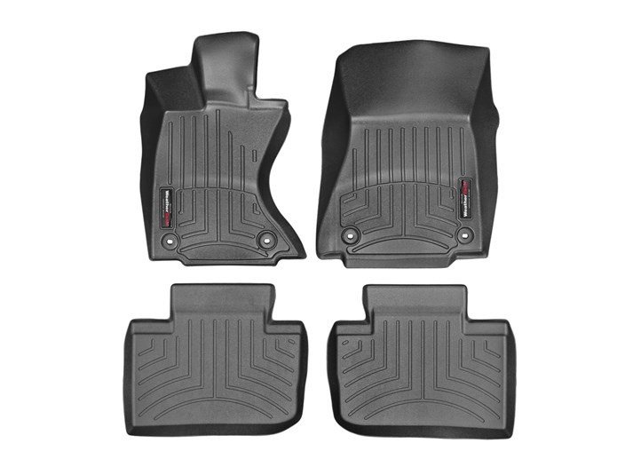 Ковры резиновые WeatherTech Lexus RC AWD 2015-2020  передние черные фото