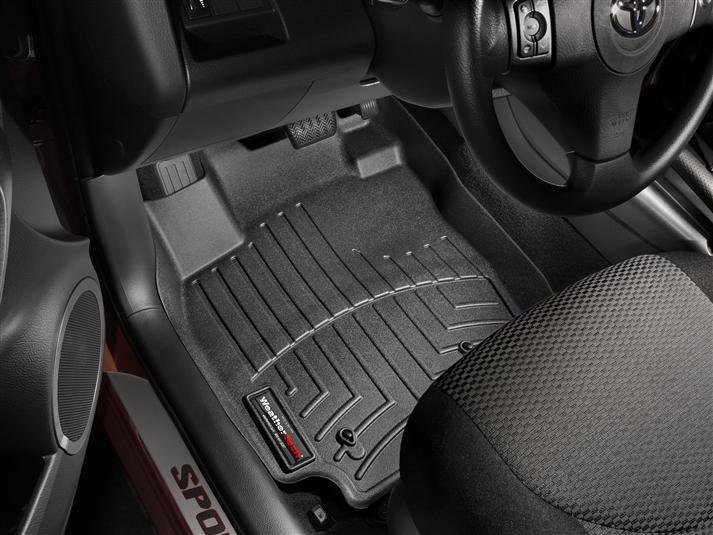 Ковры резиновые WeatherTech Toyota RAV4  2006-2012 передние черные фото