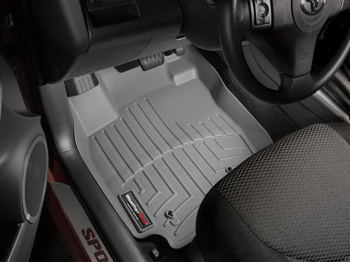 Ковры резиновые WeatherTech Toyota RAV4  2006-2012 передние серые фото