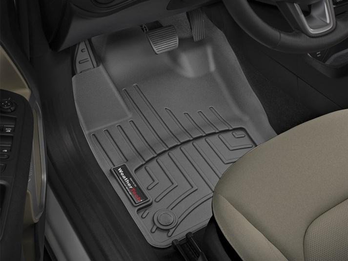 Ковры резиновые WeatherTech  Jeep Renegade 2016+ передние черные фото