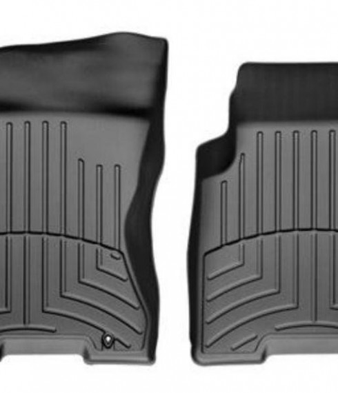 Ковры резиновые WeatherTech  Nissan Rogue 2007-2013 передние черные фото