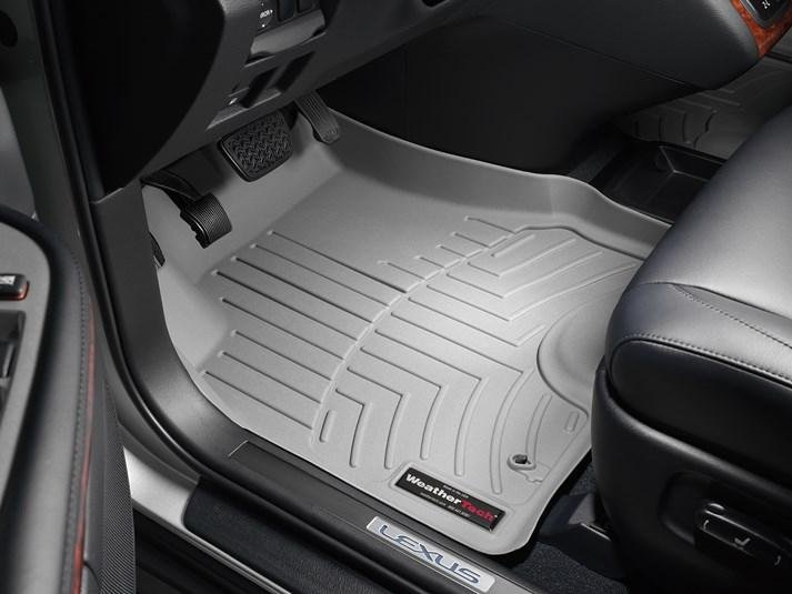 Ковры резиновые WeatherTech Lexus RX 2004-2008 передние серые фото