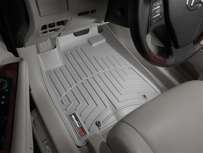Ковры резиновые WeatherTech Lexus RX 2009-2012 передние серые фото