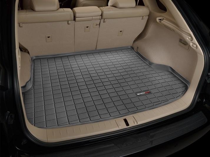 Ковры резиновые WeatherTech Lexus RX 2009-2015 в багажник черный фото
