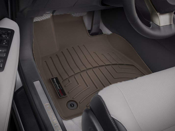 Ковры резиновые WeatherTech Lexus RX 2016+ передние какао фото