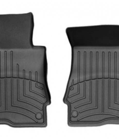 Ковры резиновые WeatherTech MB S-class (W221) 2006-2012 передние черные фото