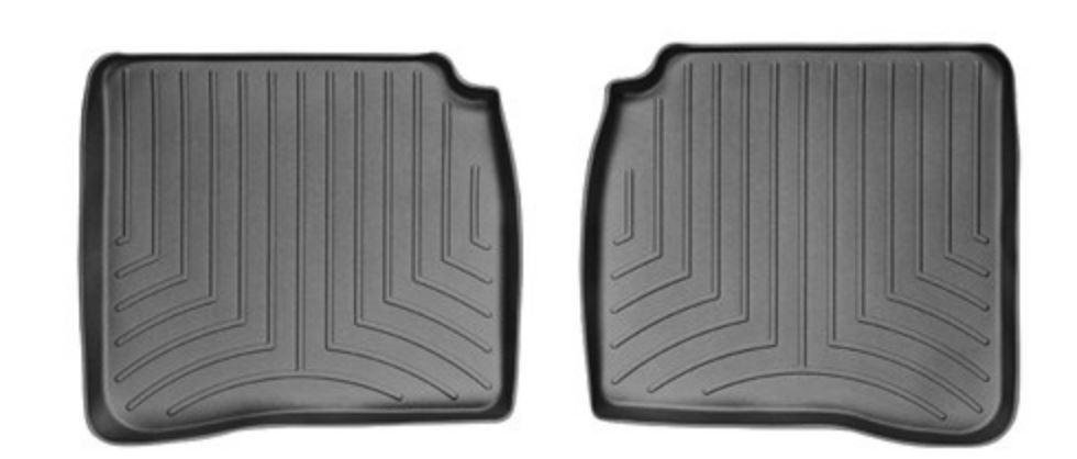Ковры резиновые WeatherTech MB S-class LONG (W221) 2006-2012 задние черные фото