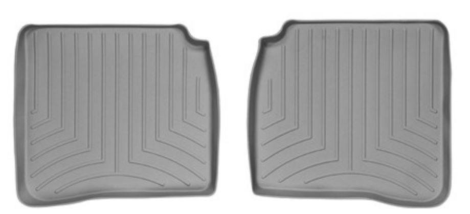 Ковры резиновые WeatherTech MB S-class LONG (W221) 2006-2012 задние серые фото