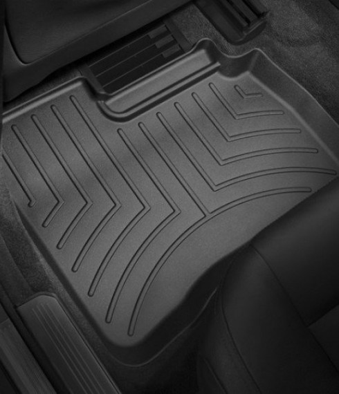 Ковры резиновые WeatherTech MB S-class (W221) 2006-2012 задние черные фото