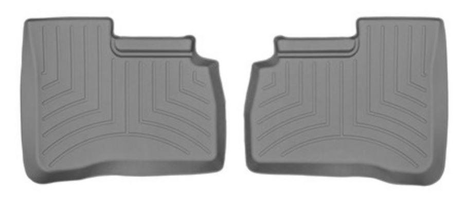 Ковры резиновые WeatherTech MB S-class (W221) 2006-2012 задние серые фото