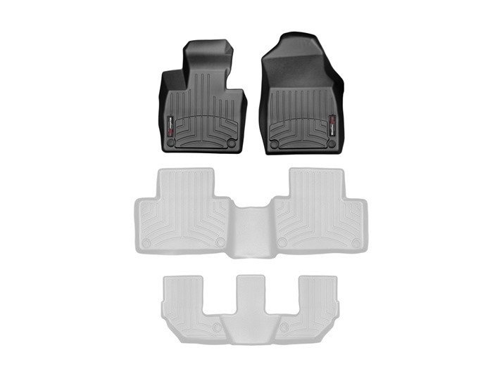 Ковры резиновые WeatherTech Volvo XC-90 2016+ передние черные фото