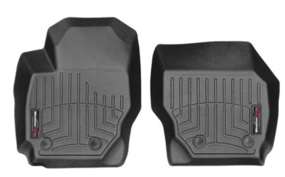 Ковры резиновые WeatherTech Volvo S-80 2007-2016 передние черные фото