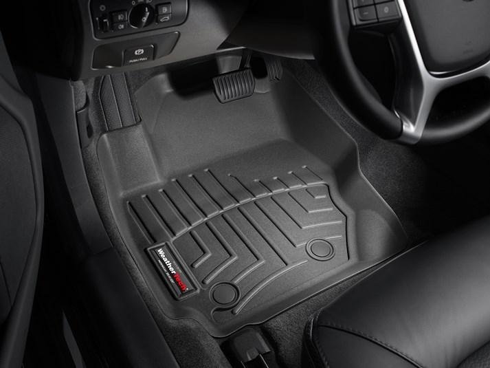 Ковры резиновые WeatherTech Volvo XC70 2007-2017 передние черные фото