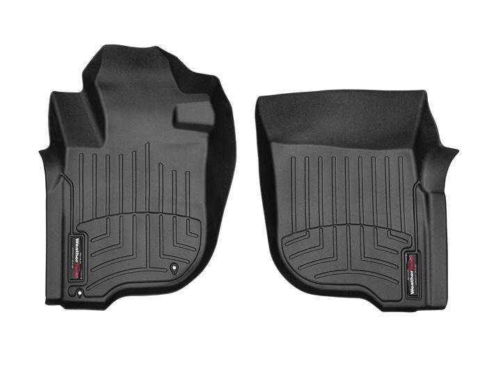 Ковры резиновые WeatherTech Mitsubishi L200 2019+ черные фото