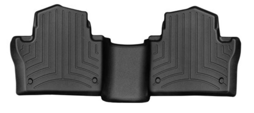 Ковры резиновые WeatherTech Volvo S60 2011-2018 задний черный ( Inscription ) фото