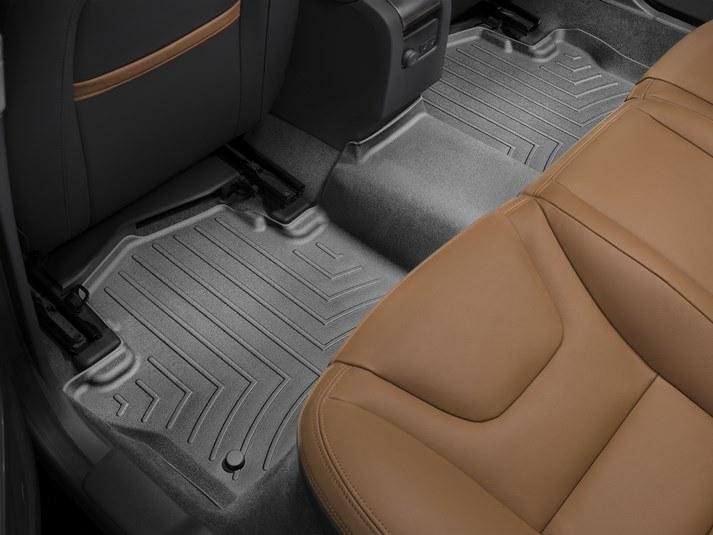 Ковры резиновые WeatherTech Volvo S60 2011-2018 задний черный ( Inscription ) фото