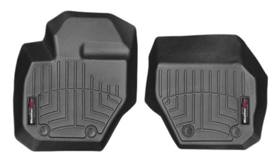 Ковры резиновые WeatherTech Volvo XC60 2008-2017 передние черные фото