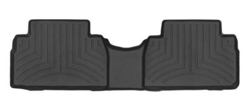Ковры резиновые WeatherTech Hyundai Santa Fe 2019+ задний черный фото