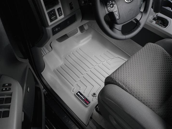 Ковры резиновые WeatherTech Toyota Sequoia 2008-2012 передние серые фото