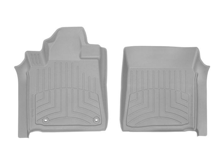 Ковры резиновые WeatherTech HP Toyota Tundra 2012+ передние серые фото