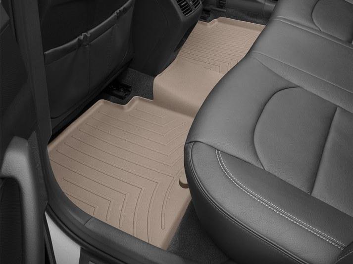 Ковры резиновые WeatherTech Hyundai Sonata 15+ задние бежевые фото