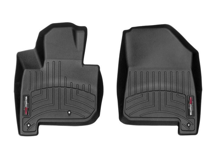 Ковры резиновые WeatherTech Kia Soul EV 2015-2019  передние черные (электро) фото