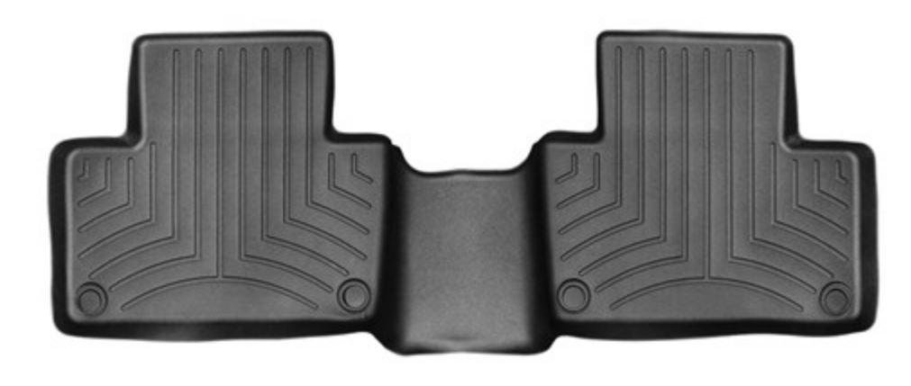 Ковры резиновые WeatherTech Kia Soul EV 2015-2019 задний черный  (электро) фото