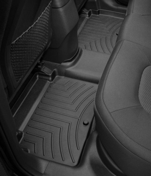 Ковры резиновые WeatherTech Hyundai ix35 2010-2014  задний черный фото