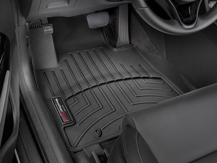 Ковры резиновые WeatherTech Hyundai Tucson 2016+ передние черные фото