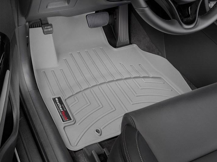 Ковры резиновые WeatherTech Hyundai Tucson 2016+ передние серые фото