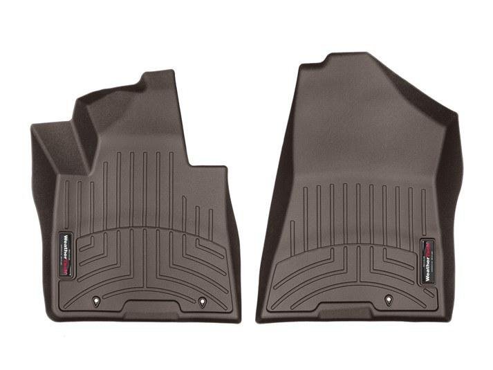 Ковры резиновые WeatherTech Hyundai Tucson 2016+ передние какао фото