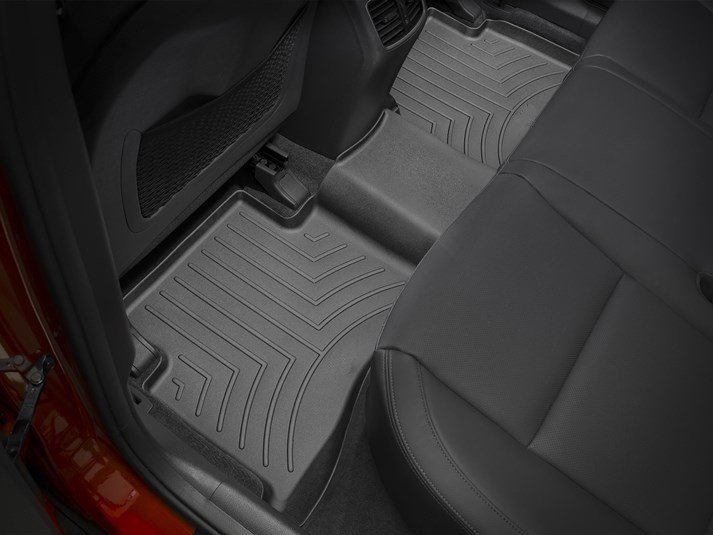 Ковры резиновые WeatherTech Hyundai Tucson 2016+  задние черные фото