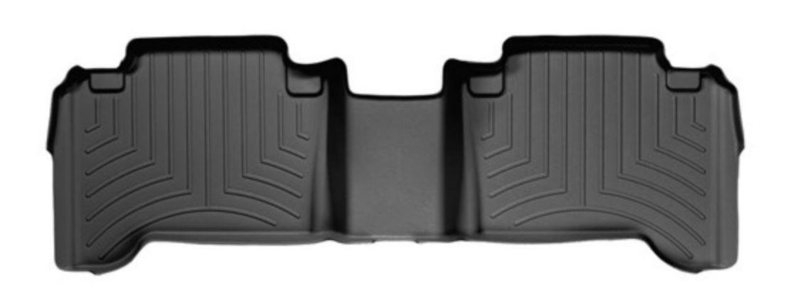 Ковры резиновые WeatherTech Toyota Tacoma Double Cab 2005-2015 задний черный фото