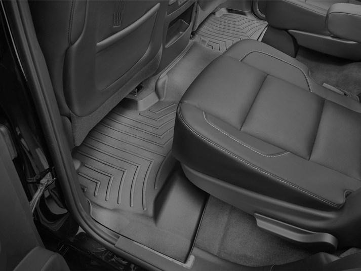 Ковры резиновые WeatherTech Chevrolet Tahoe 2015-2020 задний черный фото
