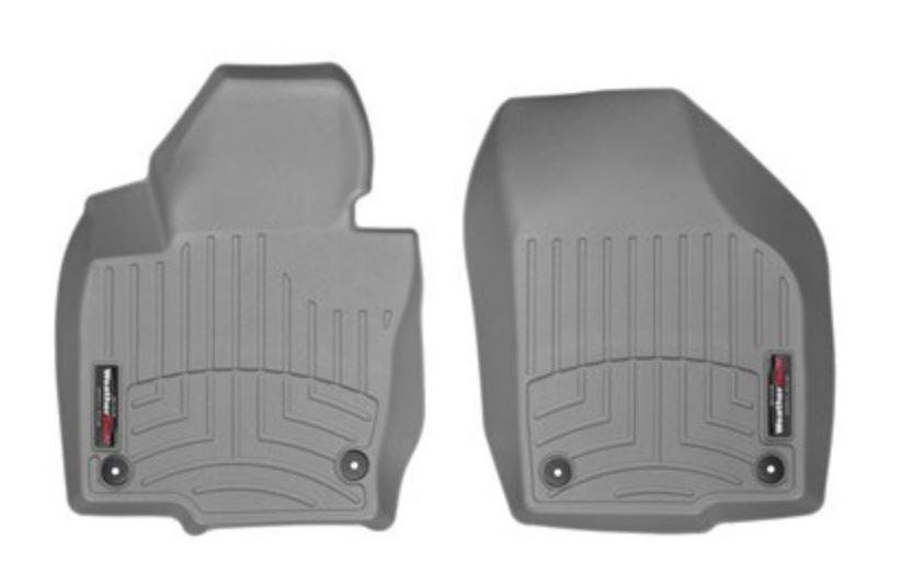 Ковры резиновые WeatherTech VW Tiguan 2007-2016  передние серые фото