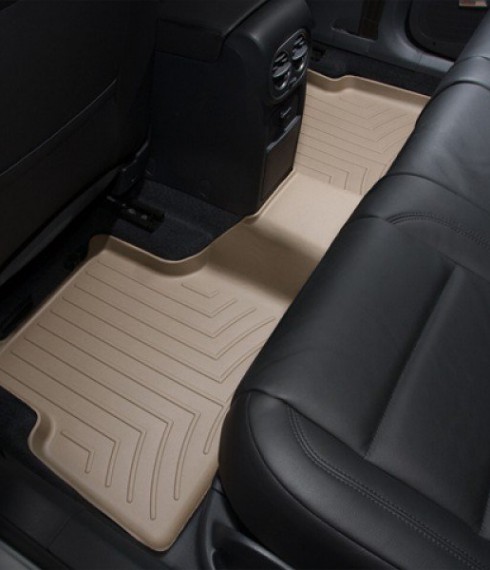 Ковры резиновые WeatherTech VW Tiguan 2007-2016  задний бежевый фото